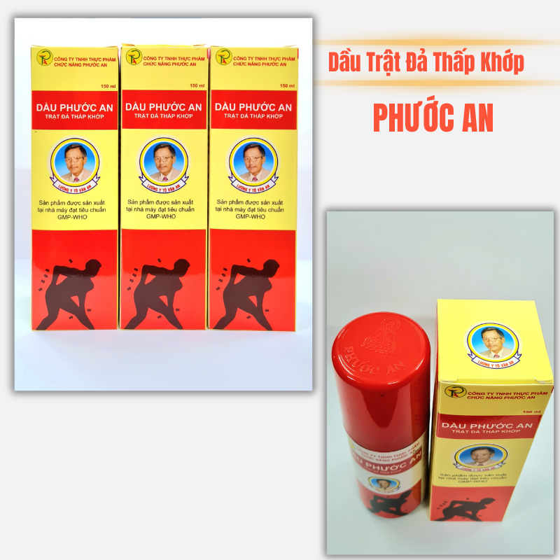 DẦU PHONG THẤP TRẬT ĐẢ PHƯỚC AN CHAI 150ml