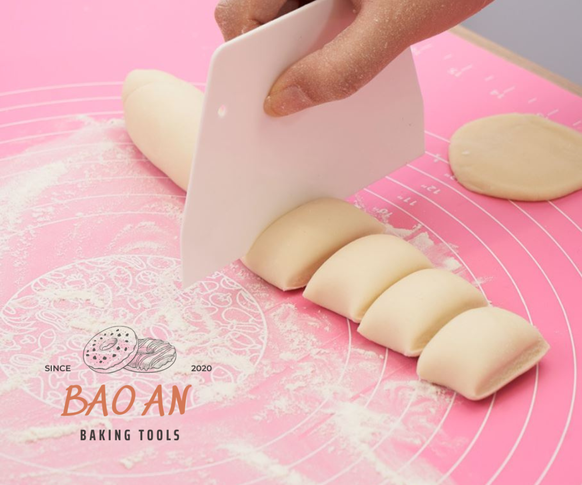 Thảm lăn bột silicon size 40cm x 50cm