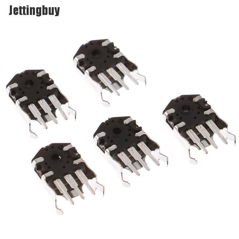 Jettingbuy 5Pcs 9mm Rotary Mouse Scroll Wheel Encoder For PC Mouse encoder