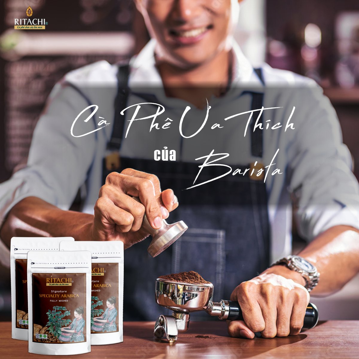 Combo Cà phê Filter Blend và Espresso Blend, Phối Cafe Arabica và Rubusta, 100% Rang Mộc,Cà Phê Pha Máy, Pha Phin, Cold Brew, Fine Robusta và Specialty Arabica 2 gói 250gr
