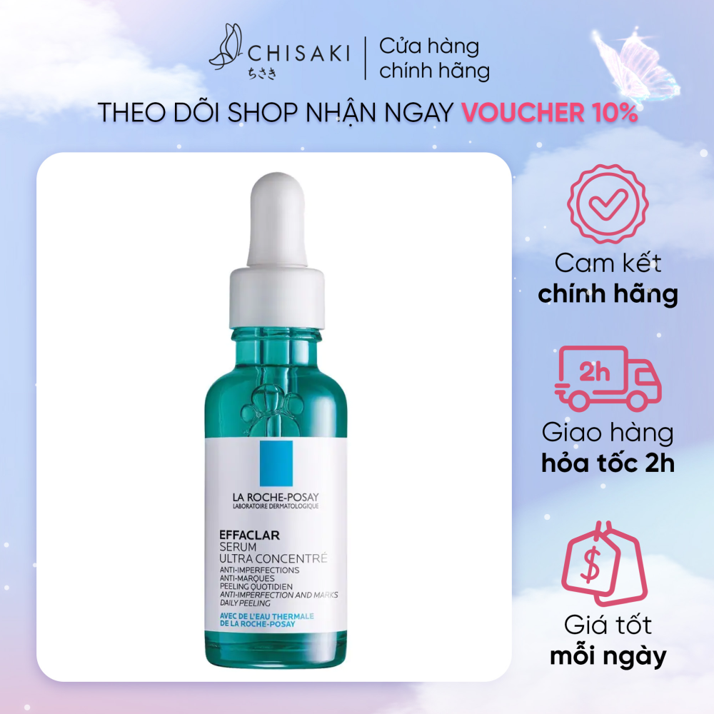 Tinh chất la roche-posay giảm mụn 3 tác động 30ml