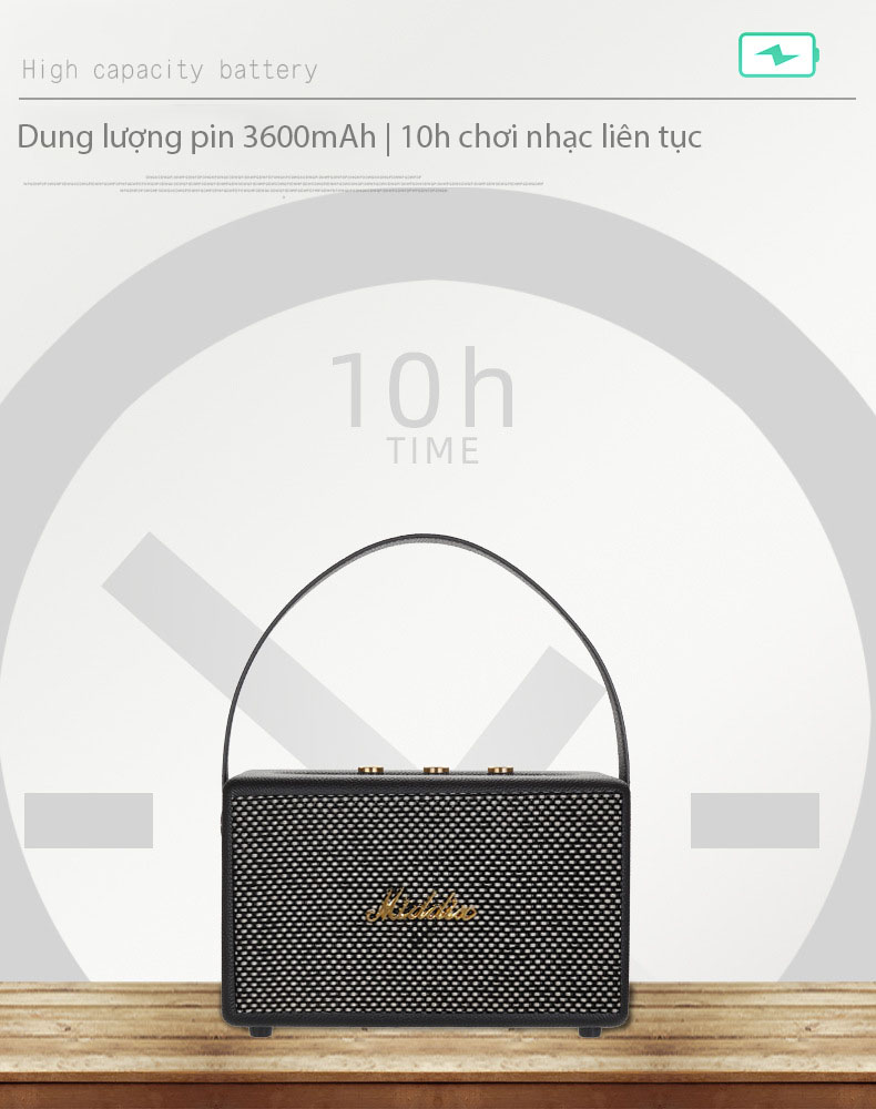 Loa nghe nhạc bluetooth 5.0 MIDDIX M5