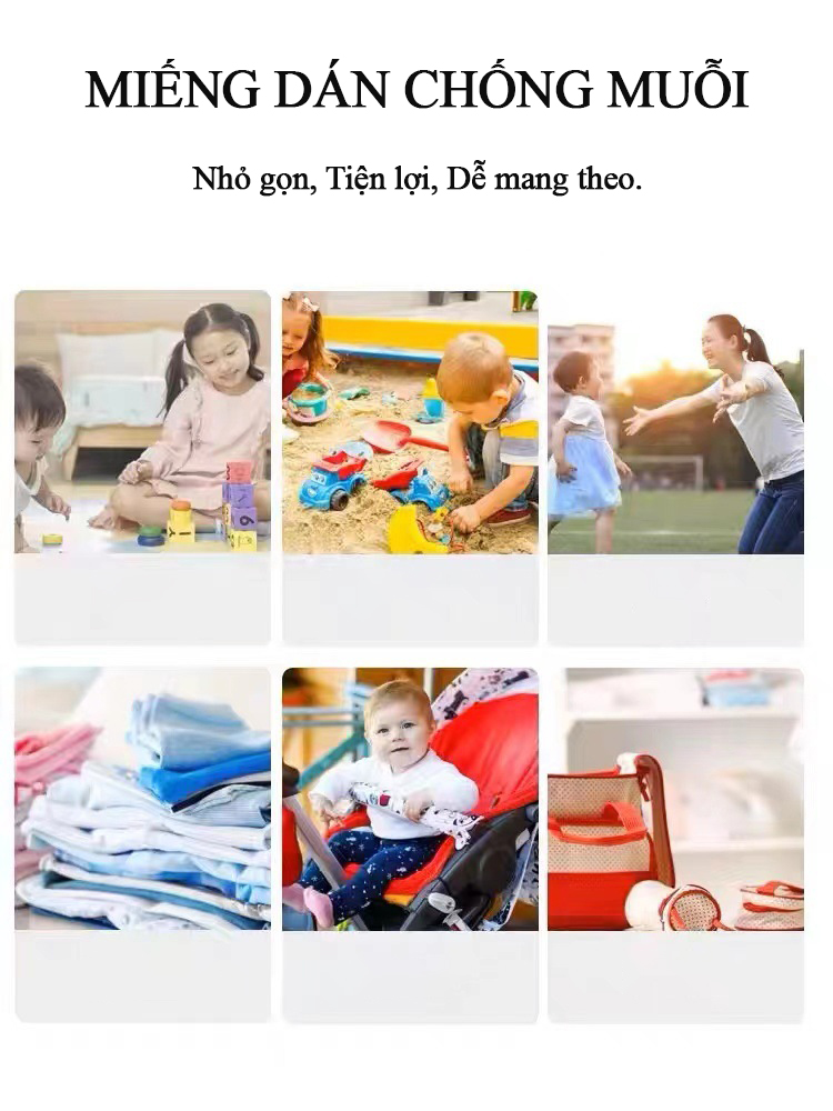Hộp 24 Miếng Dán Đuổi Muỗi Nhật Bản