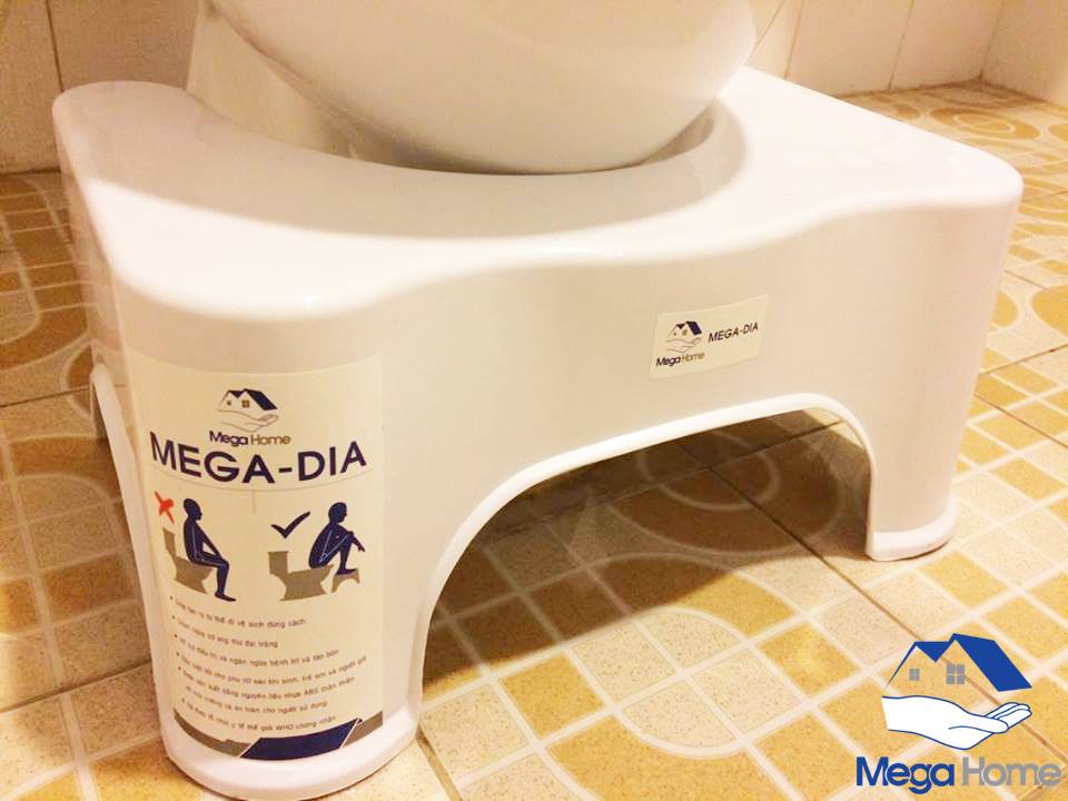 [HCM]Ghế Kê Chân Toilet Mega – Dia