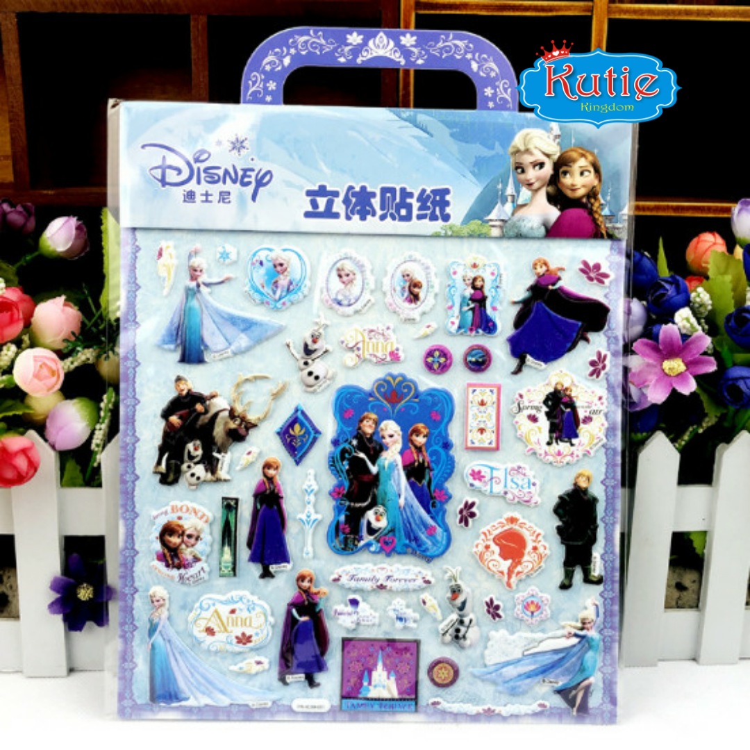 Sticker công chúa bé gái (1 bảng)