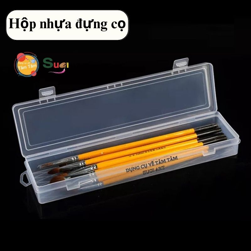 Hộp đựng cọ vẽ màu nước tiện dụng tiện dụng