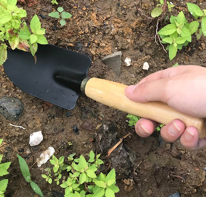 Bộ Ba Món Dụng Cụ Làm Vườn (Xẻng làm vườn - Xới đất - Cào đất)