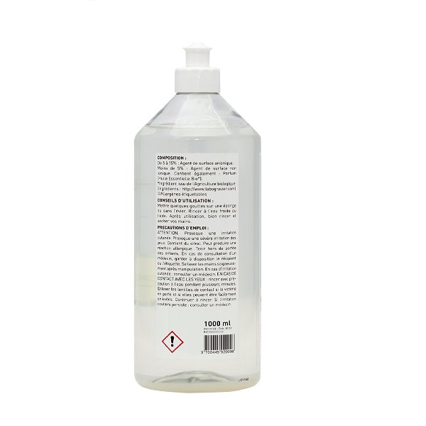 [Hoàn Tiền 15%][HCM]Nước rửa bát hữu cơ bạc hà Harmonie Verte 1L