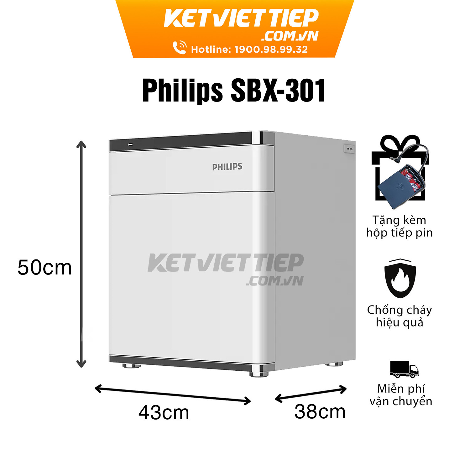 Két sắt tủ đầu giường Philips SBX301 Két sắt mini tích hợp sạc không dây thông minh Nhập khẩu Chính hãng BẢO HÀNH 2 NĂM Miễn phí vận chuyển toàn quốc