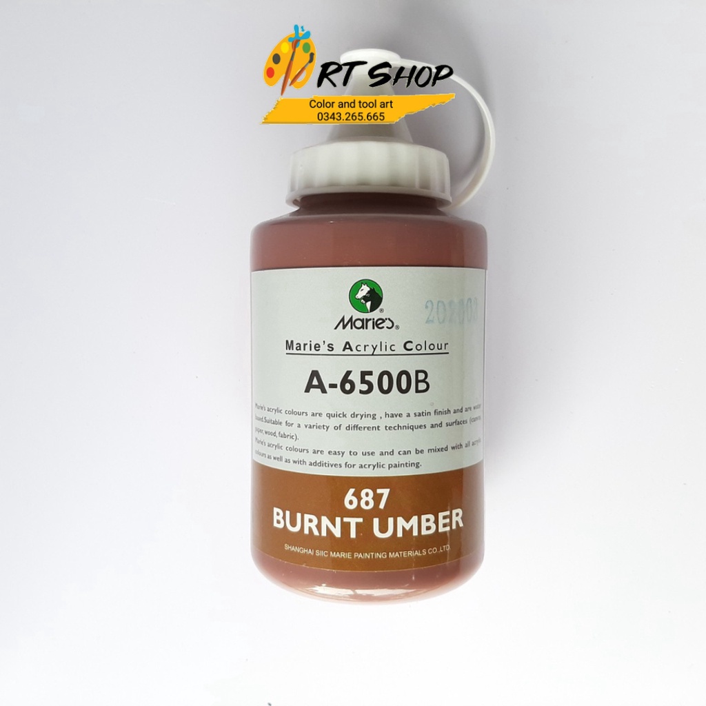 Màu acrylic Maries bình bóp 500ml