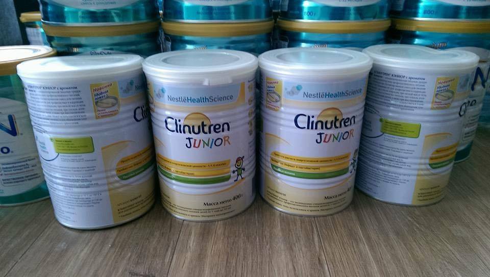 [Date 11/2021] CLINUTREN JUNIOR - Sữa béo Nga