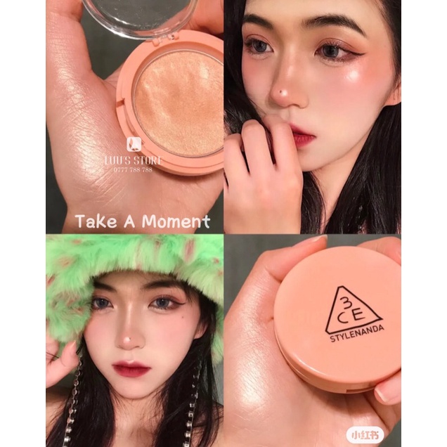 [Nhập RAISINGSTAR18, giảm 30k cho đơn 99k]Bắt Sáng Highlight 3CE Glow Beam