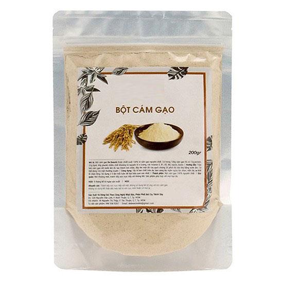 [HCM]Bột cám gạo lạa non nguyên chất L&H 1kg
