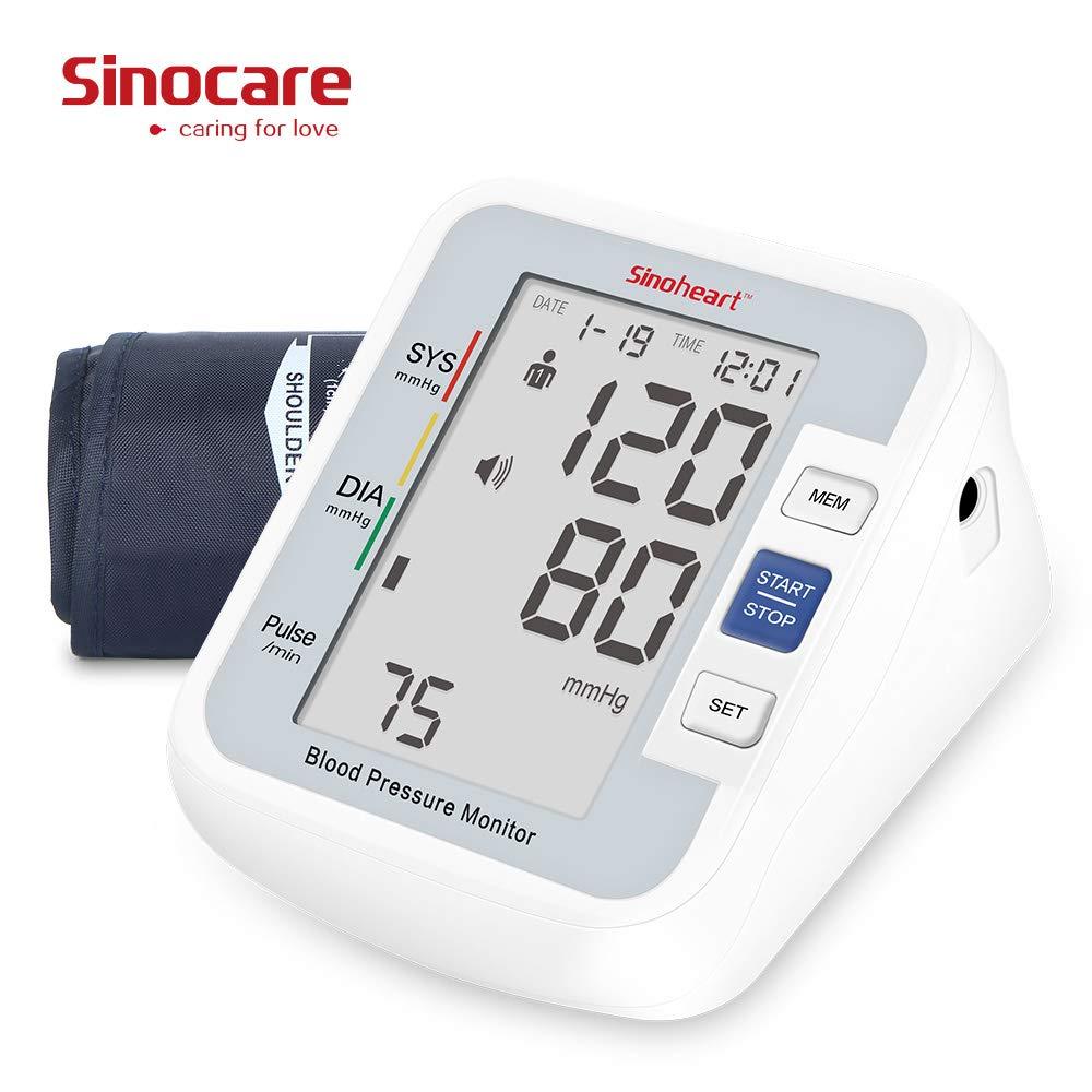 [HCM]Máy Đo Huyết Áp Bắp Tay Sinoheart BA-801 Sử Dụng Điện 220V Máy Đo Huyết Áp Sinocare Sinoheart BA-801 Công Nghệ Của Đức-Máy Đo Huyết Áp Đơn Giản Độ Chính Xác Cao-Màn Hình To-Dễ Nhìn Thích Hợp Cho Người Cao Tuổi Máy Đo Sức Khỏe