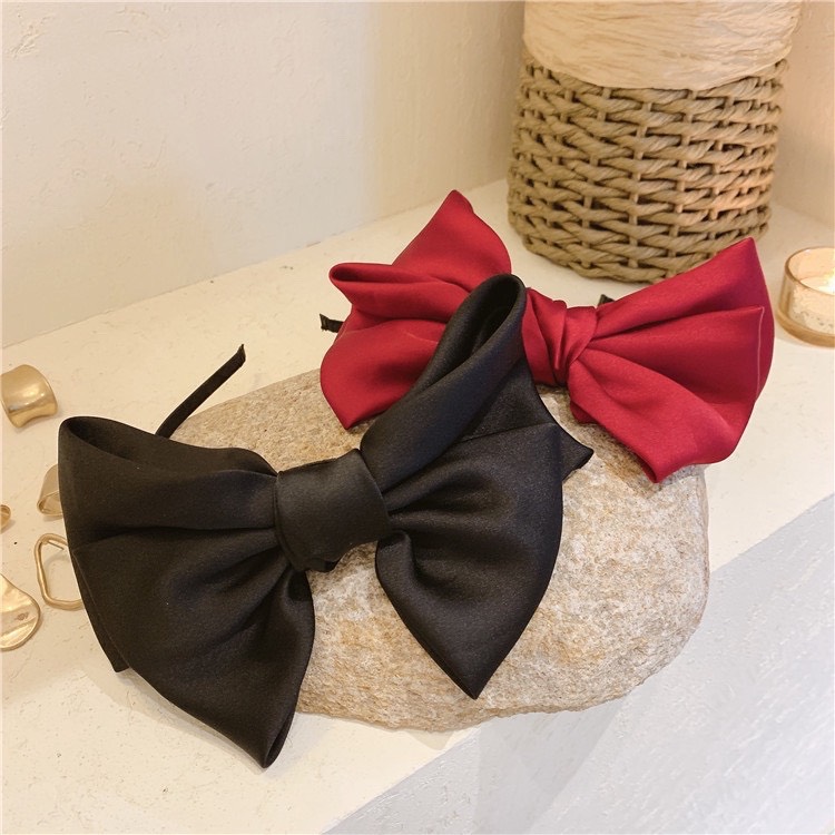 Bờm Nơ Lụa Hàng Đẹp Made In Korea