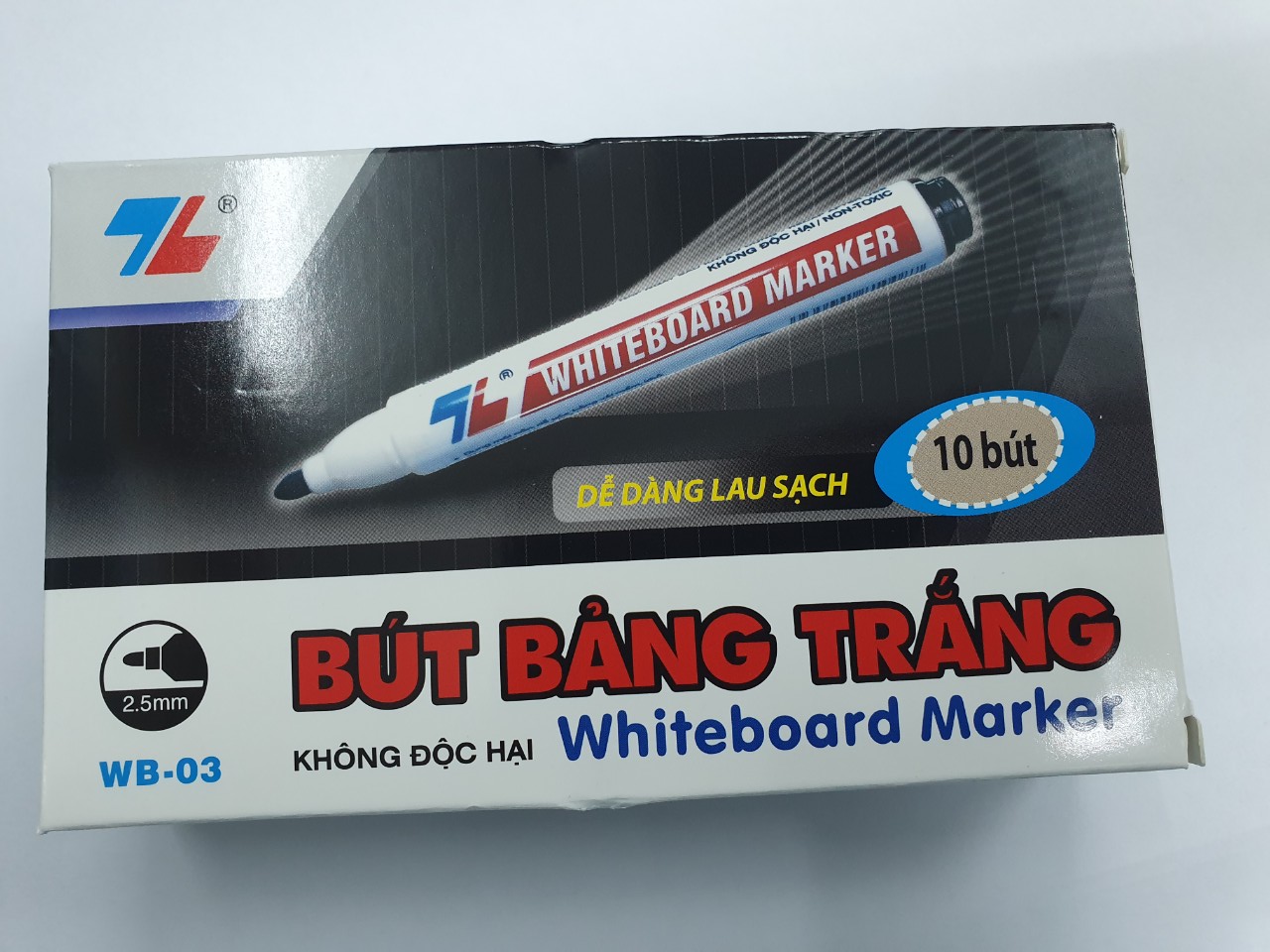 Bút lông bảng TL WB03 White Board Marker ̣̣̣̣̣( combo 5 bút )