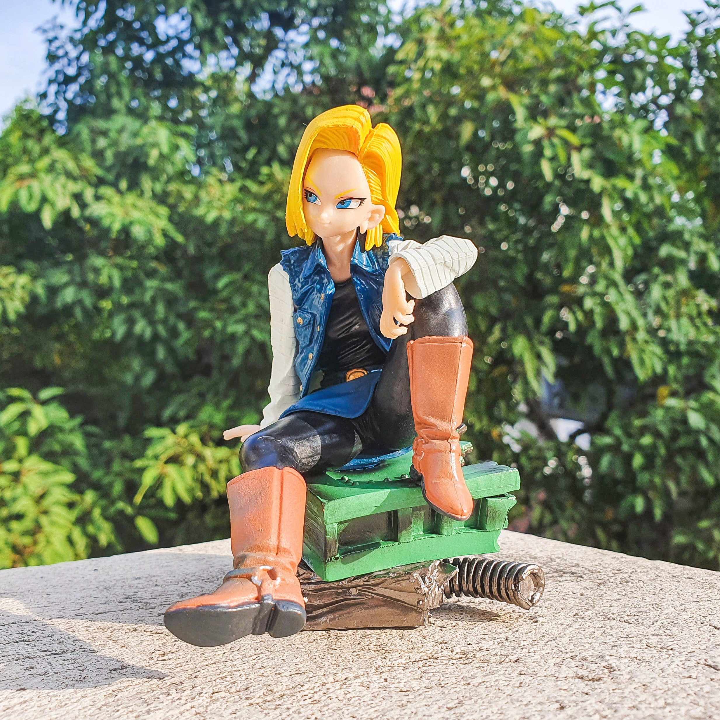 Mô hình số 18 hàng đẹp siêu nét - mô hình dragonball