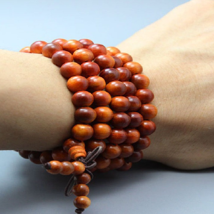 Vòng gỗ huyết long 108 hạt
