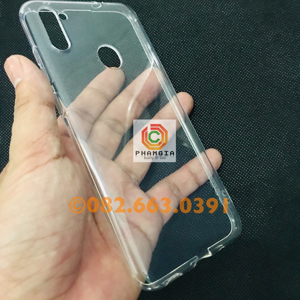 Ốp lưng Samsung Galaxy A11 dẻo trong cao cấp