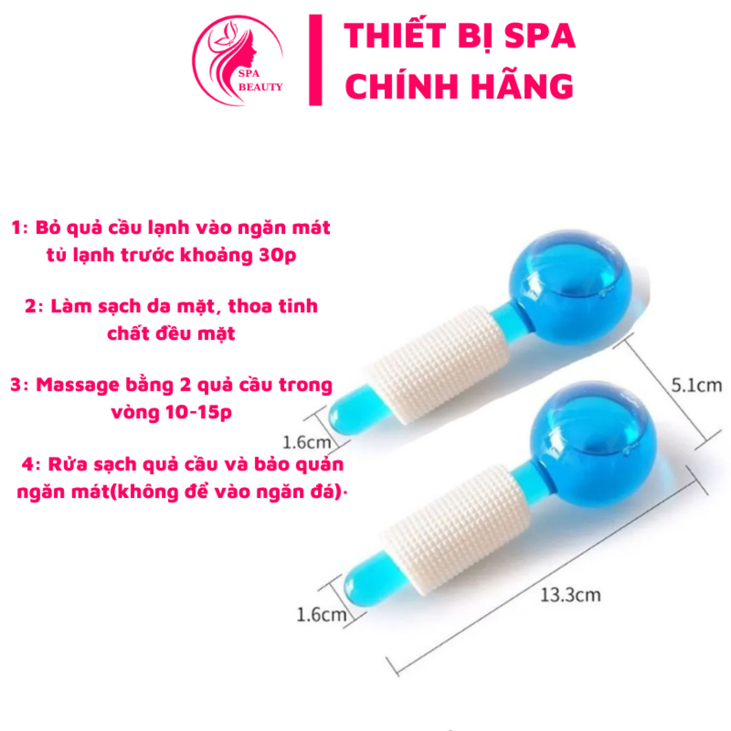 Quả cầu lạnh mɑssage mặt, đẩy tinh chất