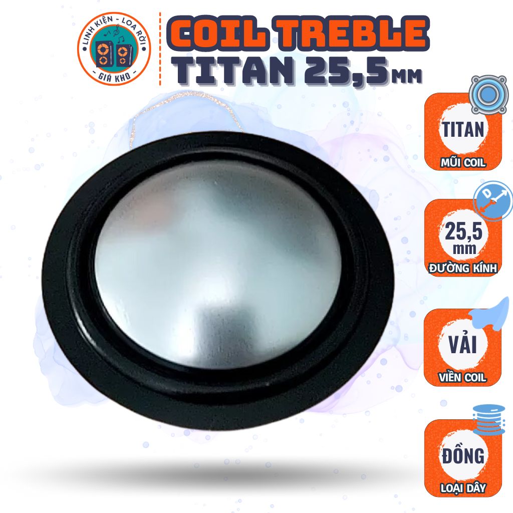 Coil Treble 24,5 & 25,5 - Coil Titan Loa Chép BMW