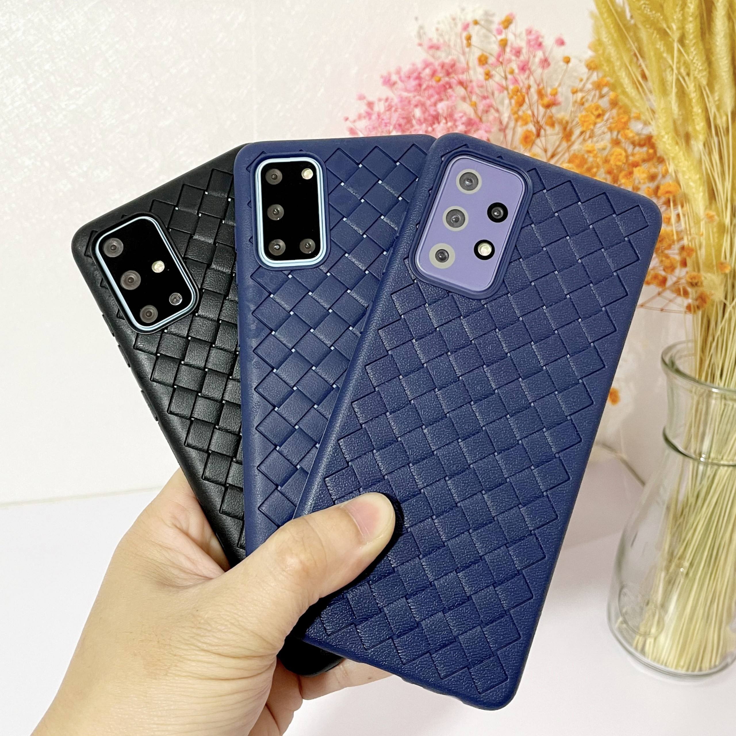 [13] Ốp lưng SAMSUNG dệt lưới gợn sóng thoát khí Note 20 Ultra Note 20 Note 10 Plus Note 10 Note 10 Lite Note 9 Note 8 S21 Ultra S21 Plus S21 S20 Ultra S20 Plus S20 S10 S10 Plus S9 Plus S8 Plus A72 A52 A32 A71 A51 A31