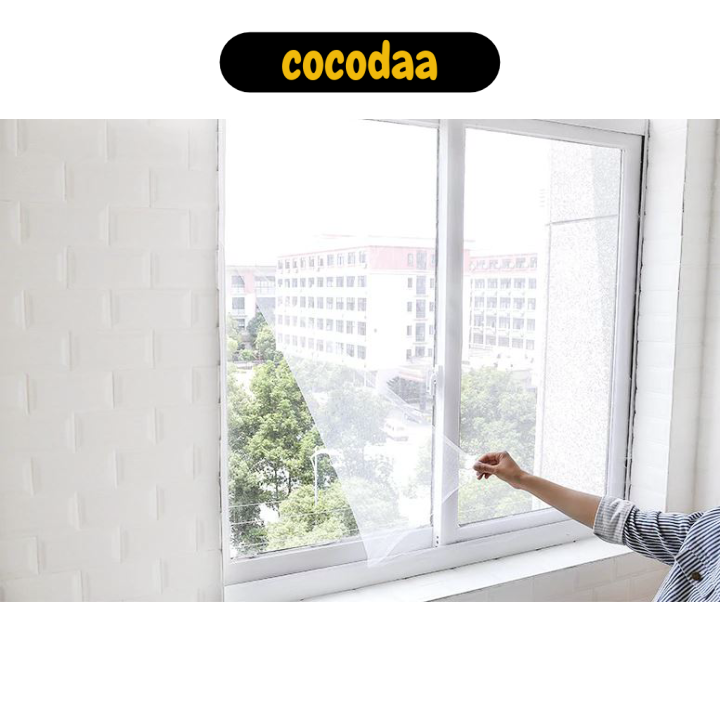 Rèm chắn muỗi mẫu mới có lỗ nhỏ li ti thông thoáng - Rèm cửa sổ trang trí tránh côn trùng - Lưới dán cửa sổ chống muỗi