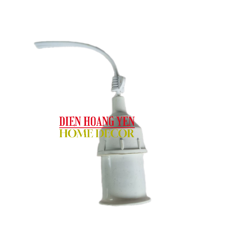 4 E27 Waterproof Lamp Holders for Outdoor Use with 10cm Long Electrical Wires