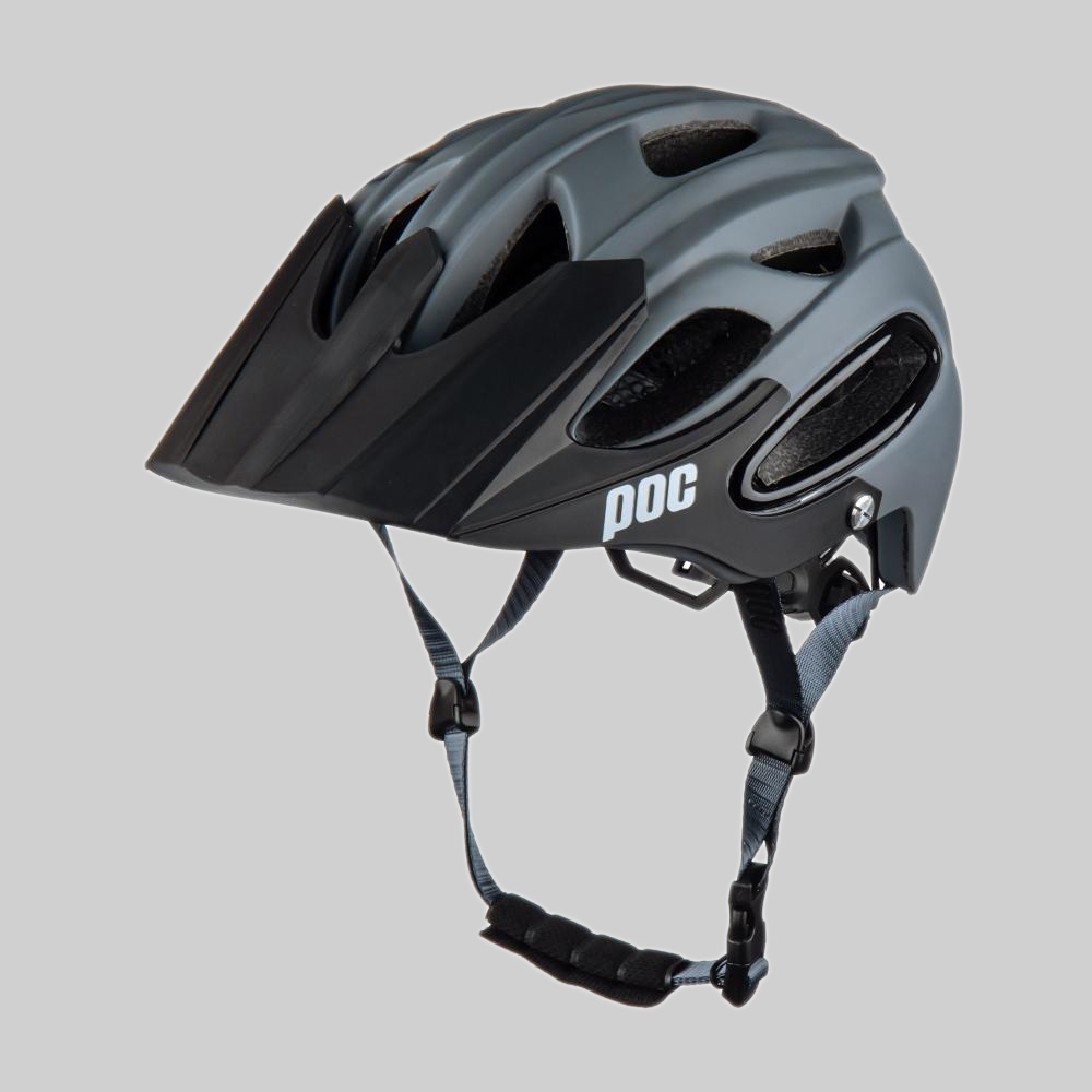 [FREESHIP] NÓN XE ĐẠP POC 07 Xám Xi Măng Nhám