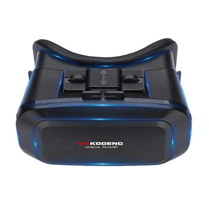 KODENG Kính Thực Tế Ảo VR, Với Điều Chỉnh Thị Lực Hỗ Trợ 4K Dành Cho Điện Thoại Thông Minh iPhone Android 4.7-6.9 Inch