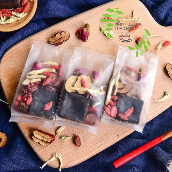 (  FREESHIP MAX + DEAL GIẢM SÂU)[HCM]COMBO TRÀ ĐƯỜNG NÂU HOA VIÊN TỨ VỊ 15 TÚI ĐẶC BIỆT_tinhhoatrathaomoc