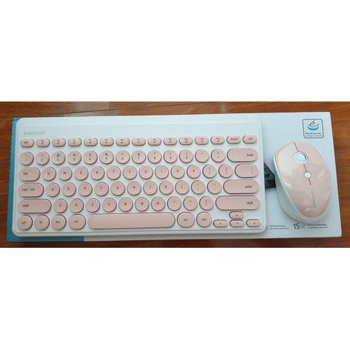 Bàn phím/chuột (không dây) Simetech SM-9000