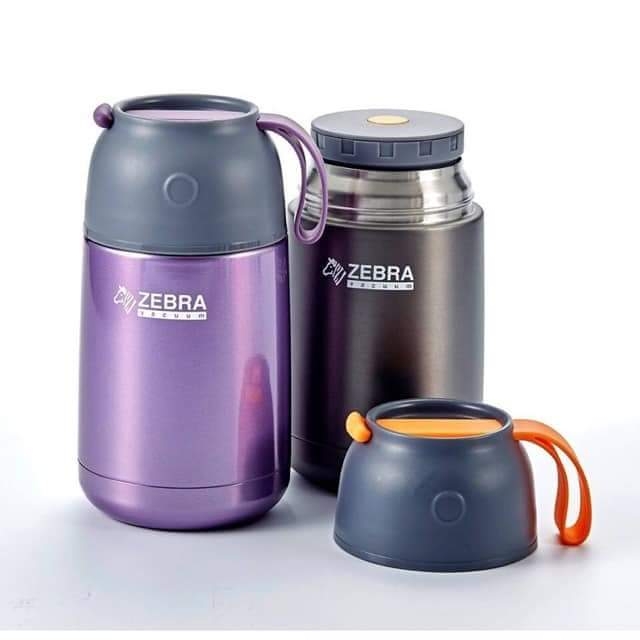 [HCM]Bình giữ nóng thức ăn Zebra 650ml