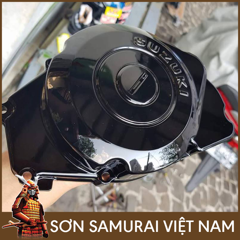Sơn samurai đen - Combo màu đen bóng 109 sơn xịt samurai
