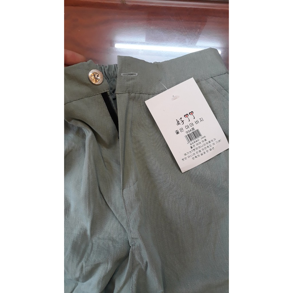 Quần Baggy Đũi Tơ Cao Cấp