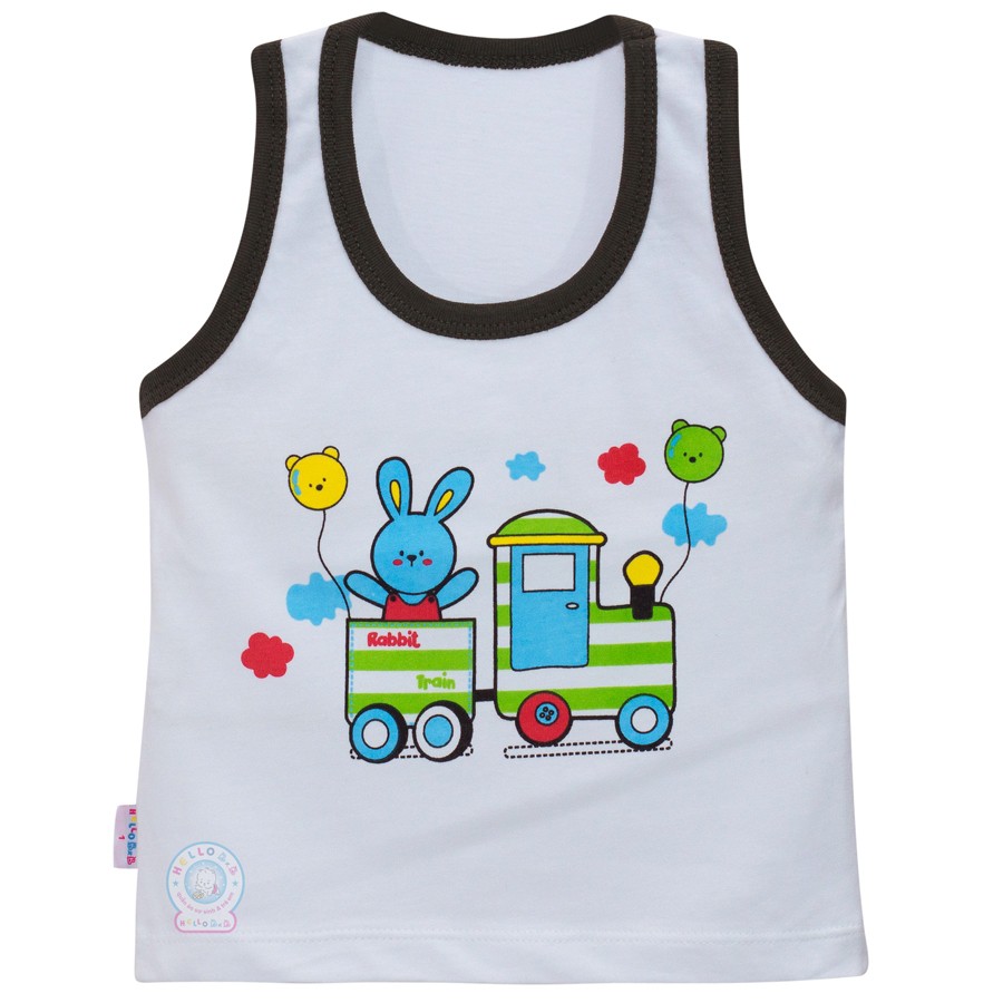 ÁO BA LỖ CHO BÉ COTTON HELLO B&B