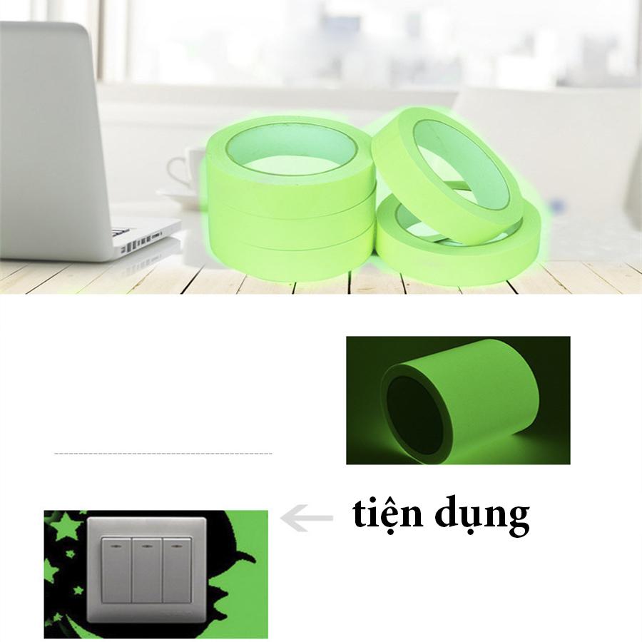 Băng Keo Dạ Quang Phát Sáng 1cm-5 mét
