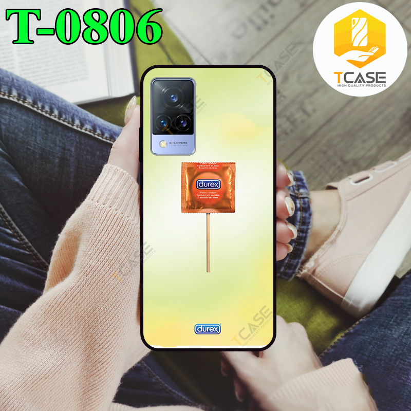 Ốp lưng Tcase dành cho  Vivo V21 in hình BCS Durex