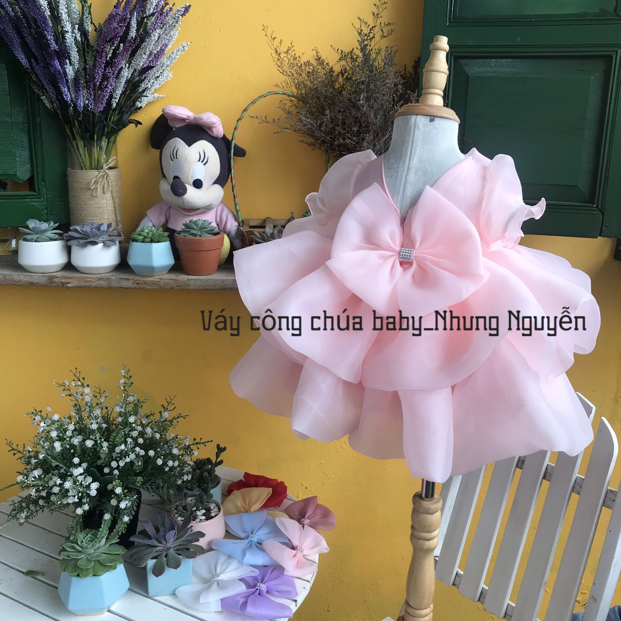 Váy công chúa Nhung Nguyễn