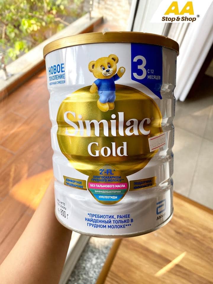 Sữa Similac Gold 800gram( đủ số 1-2-3-4) -hàng Nga đi Air