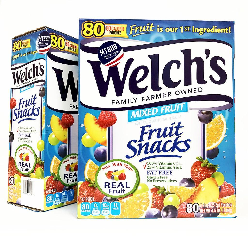 Combo 10 Kẹo Dẻo Trái Cây Welch's Mix Fruit Snack 25.5g