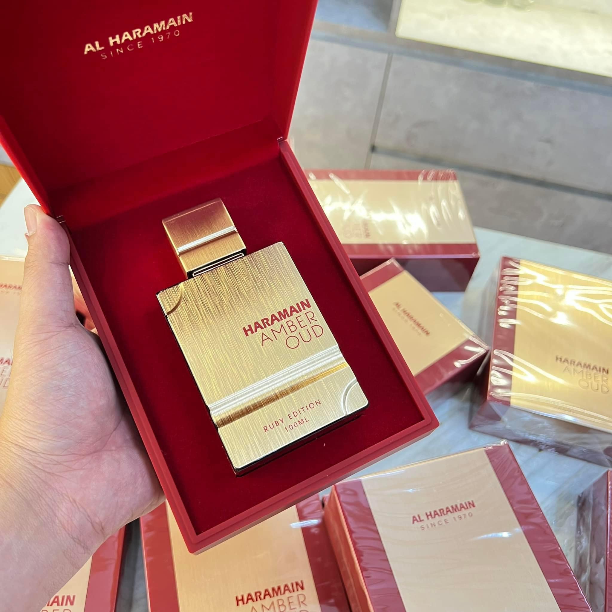 Nước hoa Al Haramain Amber Oud Ruby Edition EDP 100ml