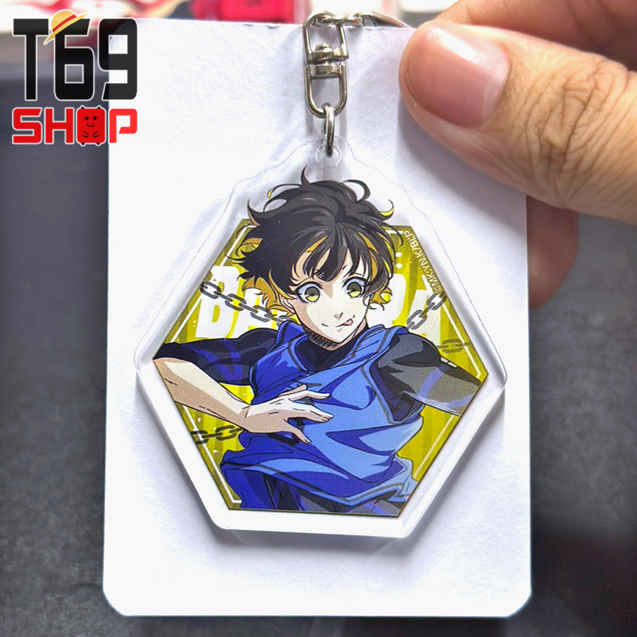 Móc khóa mica anime Blue Lock - Mẫu 3 [T69 Shop]
