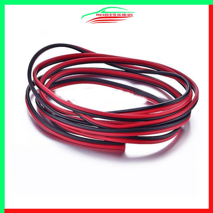 Dây điện đôi đen đỏ 20AWG lõi 0.3mm