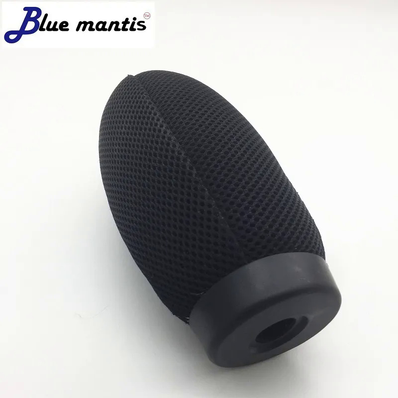 Màu xanh mantis bên trong độ sâu 120mm microphone kính chắn gió lá chắn gió kính chắn gió bọt cho chuyên nghiệp mic phụ kiện