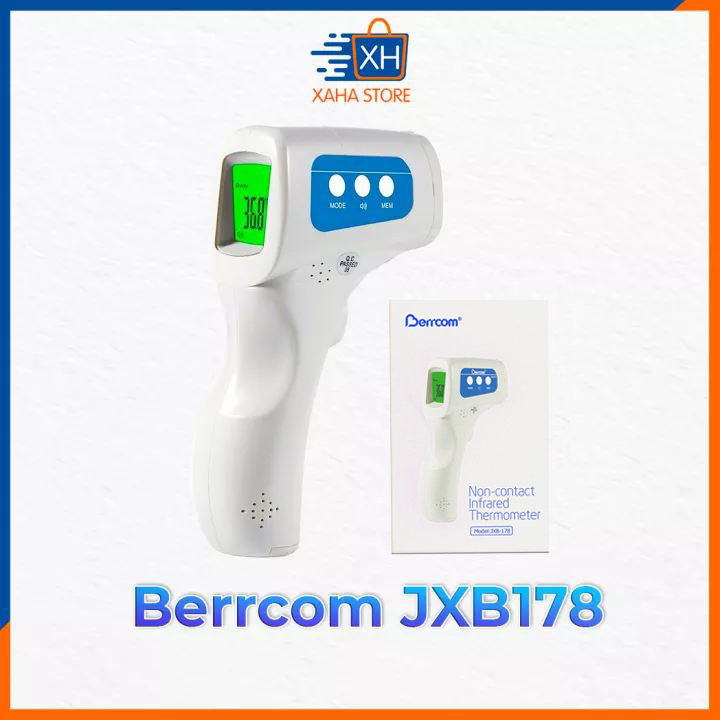 Nhiệt kế hồng ngoại đo trán Berrcom JXB178 Berrcom Non Contact Infrared