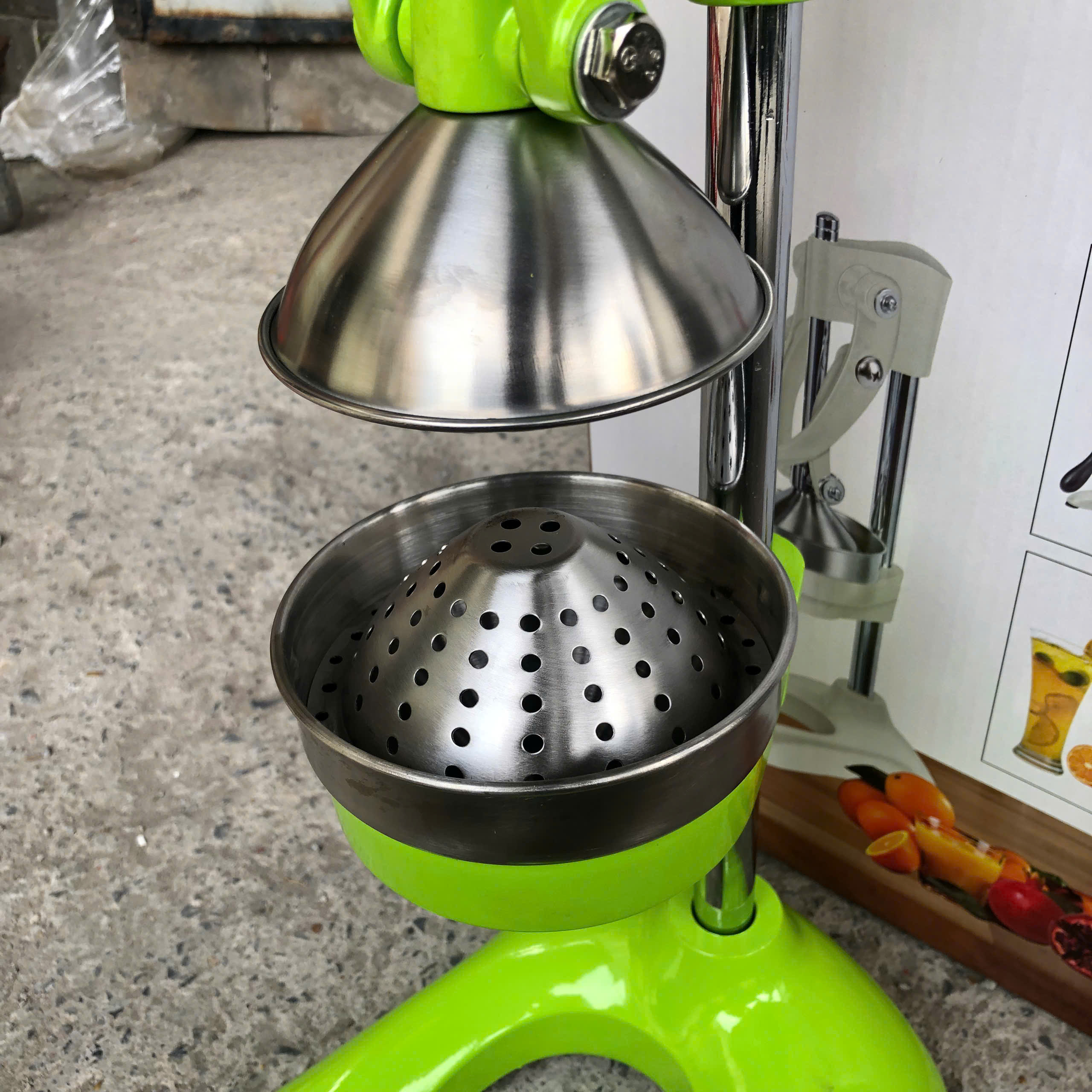 MÁY ÉP CAM INOX BẰNG TAY LOẠI XỊN - BỀN