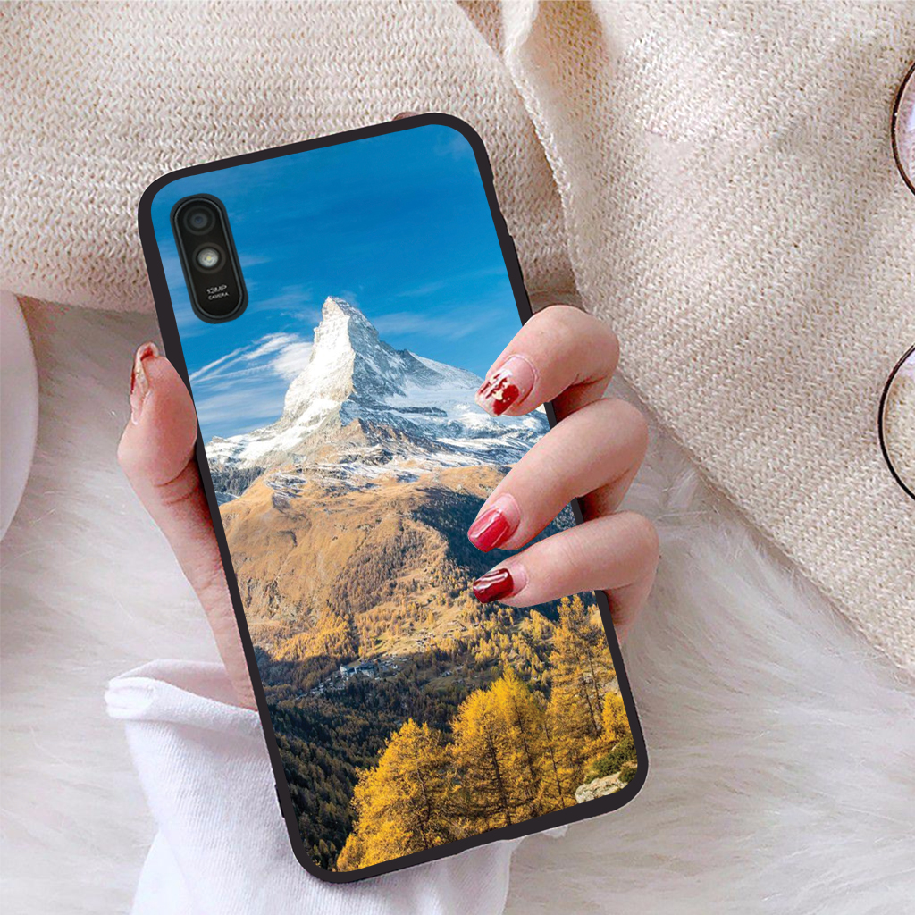 [HCM]Ốp lưng iCase dành cho Xiaomi Redmi 9A viền dẻo TPU BST Thiên Nhiên Hùng Vĩ