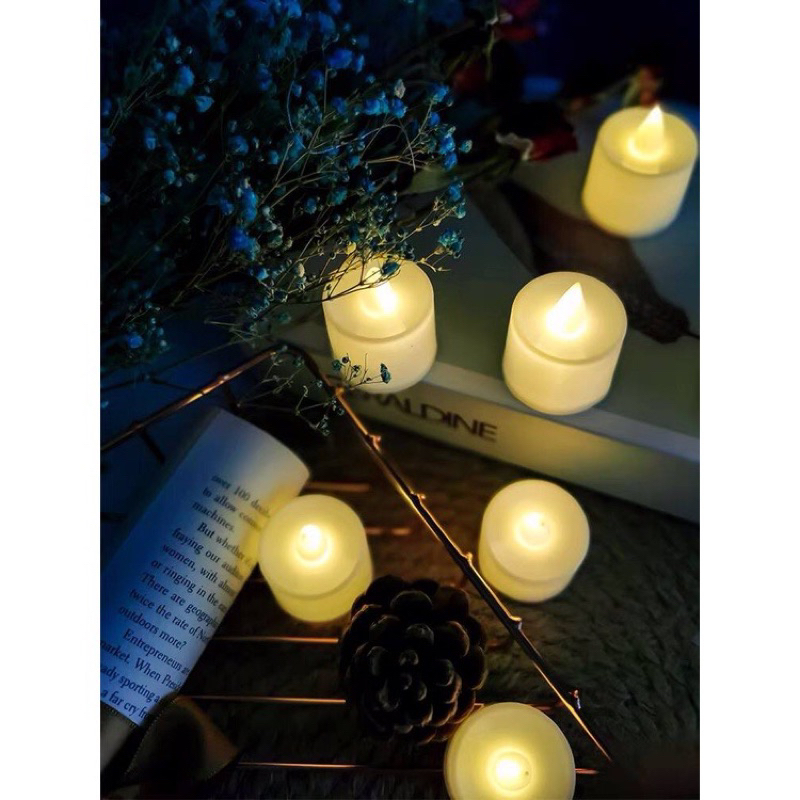 Nến điện tử có pin sẵn, Nến điện tử LED