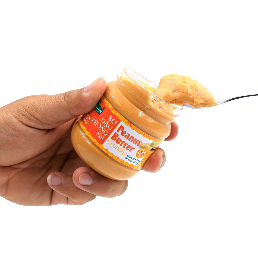 BƠ ĐẬU PHỘNG HẠT GOLDEN FARM 340GR